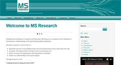 Desktop Screenshot of ms-research.org.uk