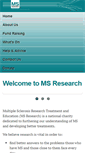 Mobile Screenshot of ms-research.org.uk