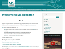 Tablet Screenshot of ms-research.org.uk